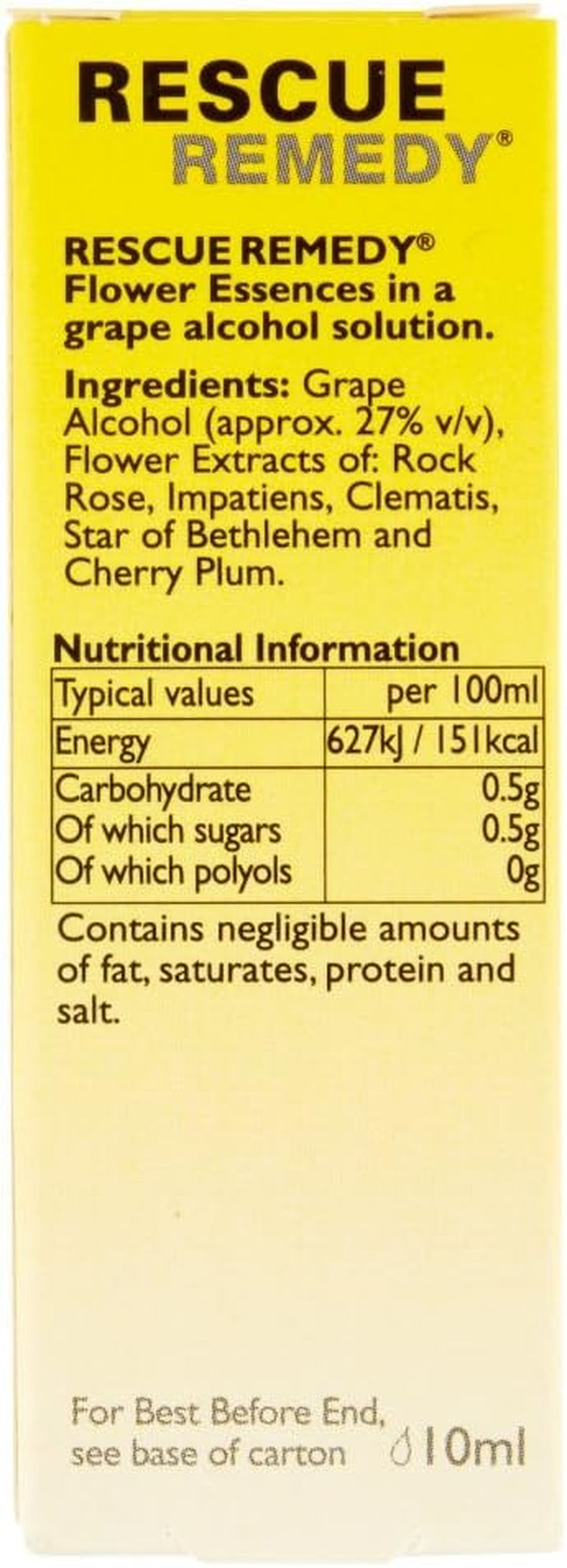 Remedy Dropper | Daily Support for Stressful Moments | Bach Original Flower Essences | Easy-To-Use 10Ml Dropper