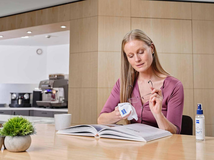 Lens Cleaning Spray, Twin Pack for Cleansing Optical Surfaces, Glass and Plastic Cleaner, for Glasses, Spectacles, Cameras, Microscopes, Digital Screens and Ski Goggles,120 Ml (Pack of 2)