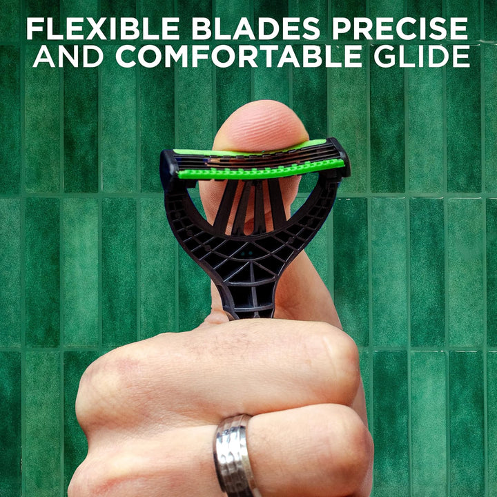 Xtreme 3 Sensitive Men'S Disposable Razors, Great Addition to Wash Bags for Men'S Grooming, Great Shavers for Routine Shaving, 8 Pack