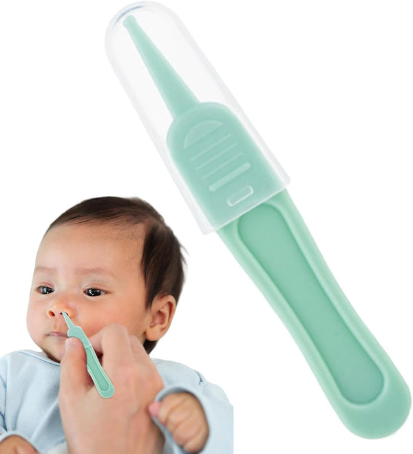 Booger Picker Tweezers | Safe and Effective Round-Head Booger Plier | Safe Nose Cleaning Tweezers with Transparent, Nose and Navel Tweezers