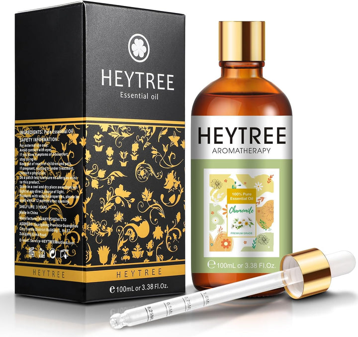 Peppermint Essential Oil 100Ml - Pure Natural Essential Oils Strong,Fresh Minty Scent Increases Clarity - Perfect for Aromatherapy,Diffuser, Clear Breathing-Strong Peppermint Oil