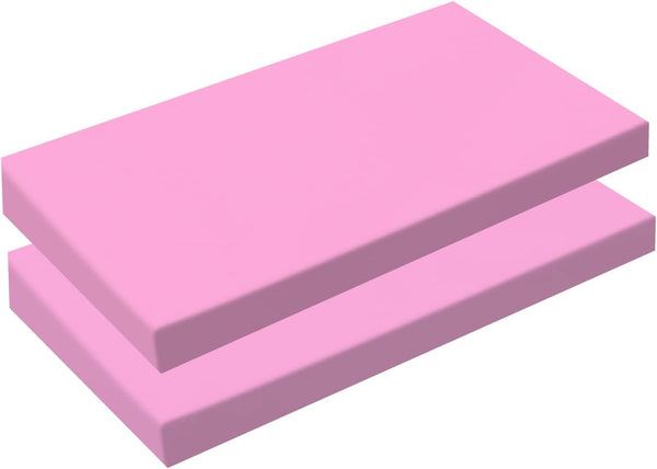 2 X Cot Fitted Crib Sheets | Bedding for Cot Bed | Soft Breathable Comfortable Baby Sheet Set for Boys Girls Neutral,120 X 60 Fits Standard Toddler Crib Mattress