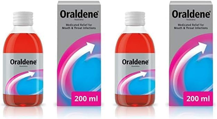 Mouthwash | Use at First Sign of Sore Throat | Medicated Mouthwash - Sore Throat Treatment for Adults | 200Ml