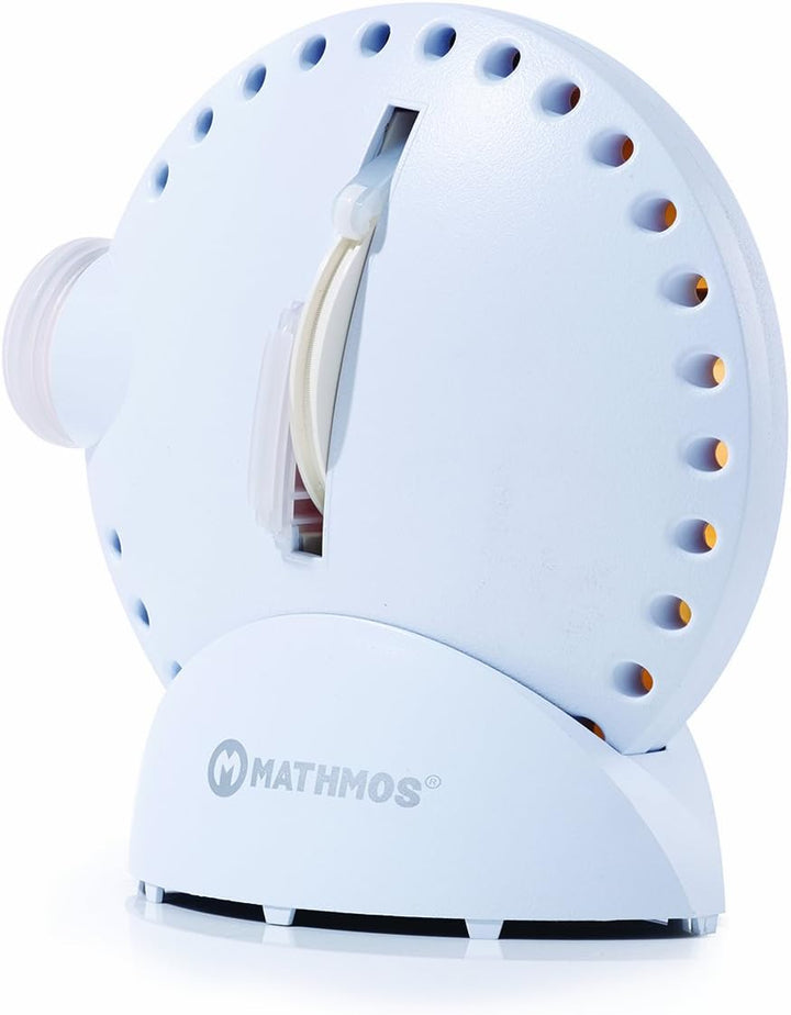 Sensory Room Projector - White with Lava Lamp Effect Wheel - Yellow/Red