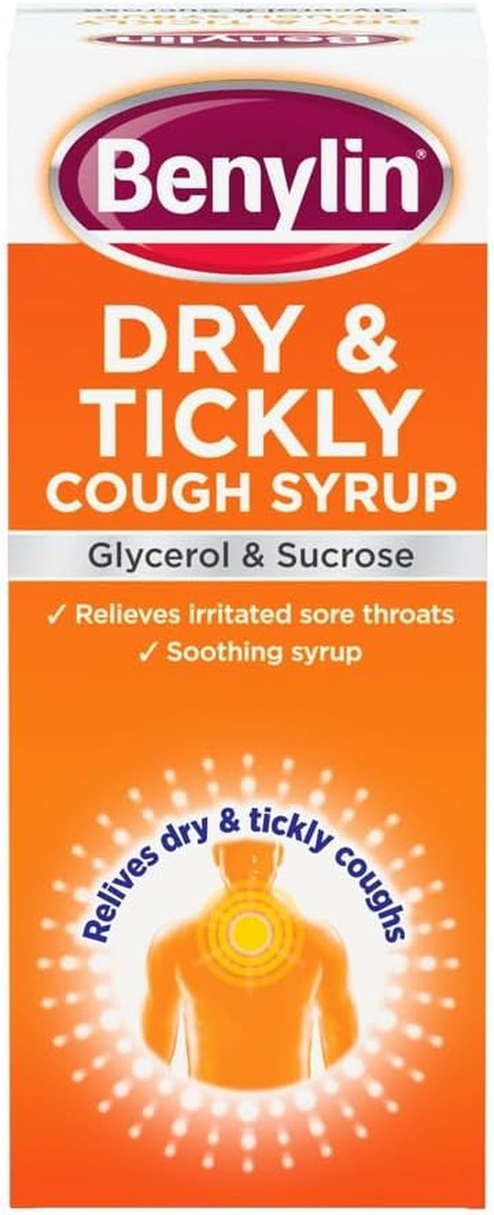 Dry and Tickly Syrup, Targeted Relief for Your Cough, Medicine for Adults and Children, 150 Ml