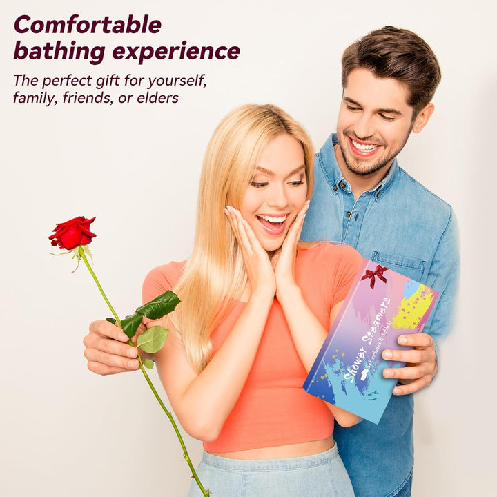 Shower Steamers Aromatherapy for Women and Men,8 Pack Pure Essential Oil Shower Bombs for Home Spa,Lingering Intense Aroma, Soothing Stress Relief,Body&Soul Relaxing Bath Bombs