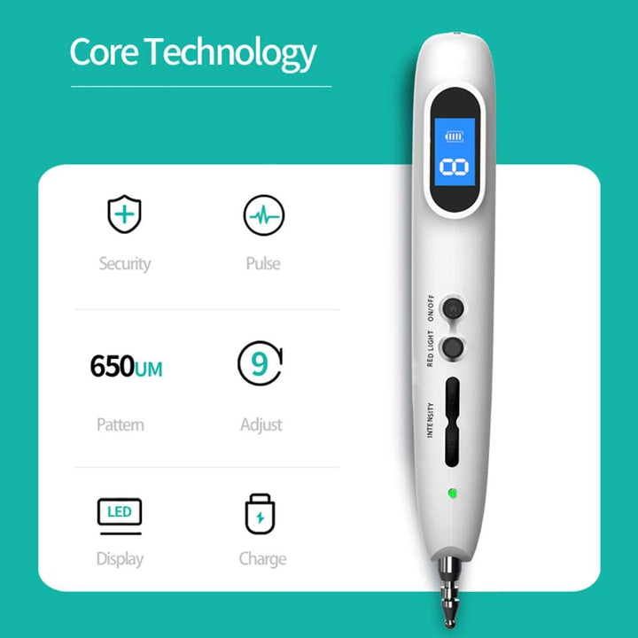 Portable Laser Acupuncture Pen with Digital Display Electroacupuncture Point Muscle Stimulator Device Gifts for Parents
