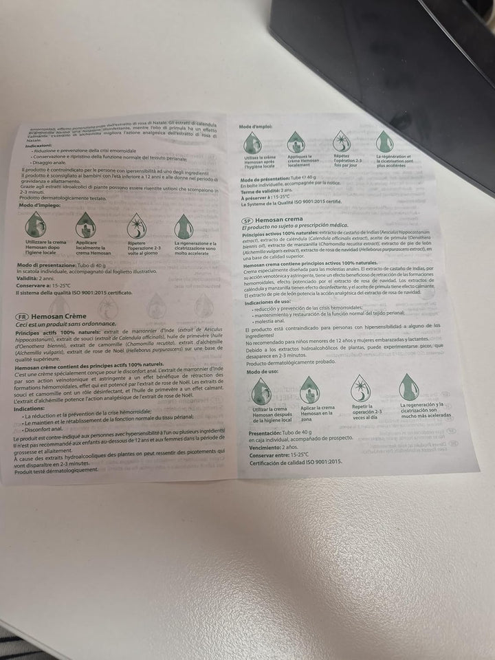 Haemorrhoid Cream - 1, 2 or 3 Pack Fissure Cream Relieves Discomfort and Soothes Itching Haemorrhoids (Pack of 1)