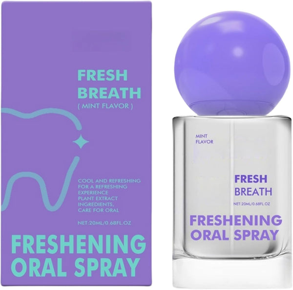 Pro-Biotic Oral Spray,Pro-Biotic Breath Spray,Mouth Spray,Breath Freshener Spray,Bad Breath Treatment for Adults,Fresh Breath Spray for Bad Breath,Long-Lasting Mouth Freshener Spray,Dry Mouth Spray