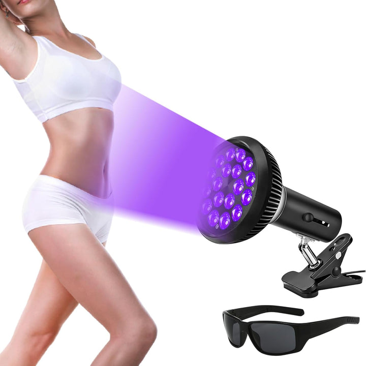 Tanning Lamp Sun Lamp for Face and Body Leds and Eye Mask & Tripod Home Sunbathing Self Tanning Device Tanning Daylight for Home Solarium (J)