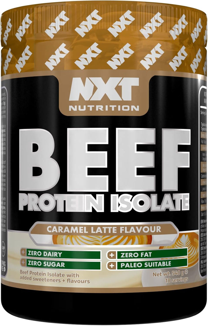 NXT Beef Protein Isolate 540G - High Protein Powder in Natural Amino Acids - Paleo, Keto Friendly - Dairy and Gluten Free | 540G (Pineapple)