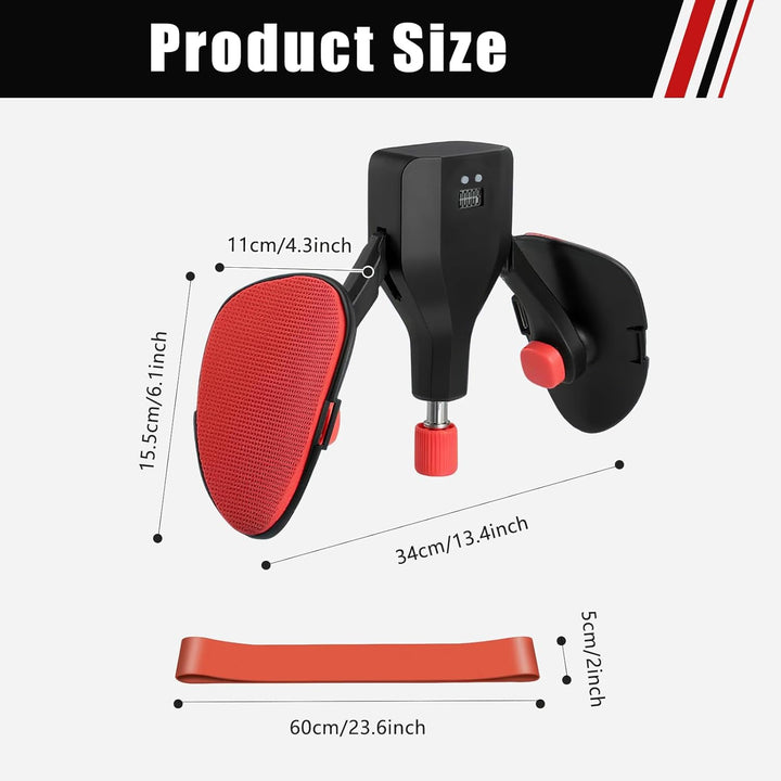 Pelvic Floor Trainer Kegel Excerciser for Women Men, Inner Thigh Master Trainer with Counter for Leg Workout Excercise Devices, Kegel Electronic Pelvis Toner for Muscle Exerciser