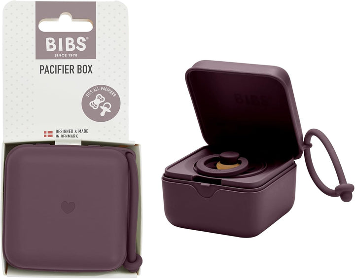 Liberty Pacifier Case with Strap, for Storing and Transporting Soothers, Can Hold up to Three Dummies, 100% BPA Free Food-Grade Material