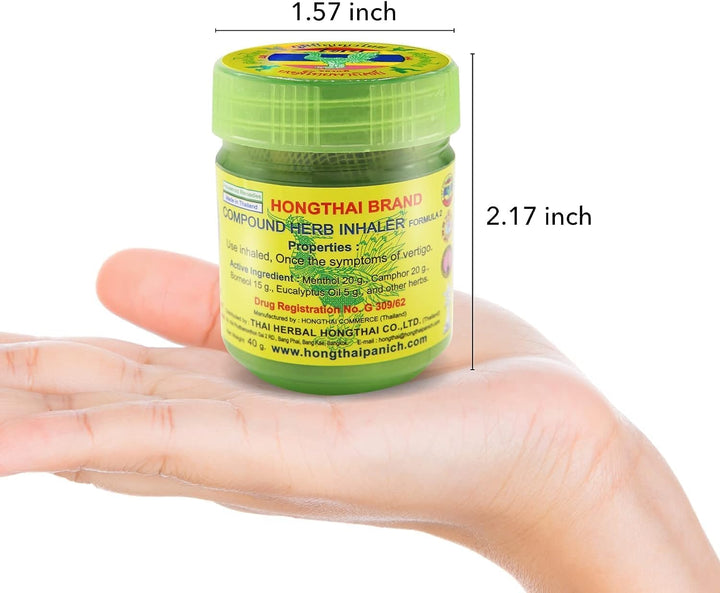 Compound Thai Herb Inhalant (Pack of 2)