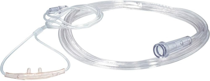 Soft Nasal Cannula with 4 Ft Tubing | Soft Material in Both the Tubing and Facepiece | Use with Oxygen Concentrator O2 – Comfortable, Perfect for Long-Term Oxygen Patients