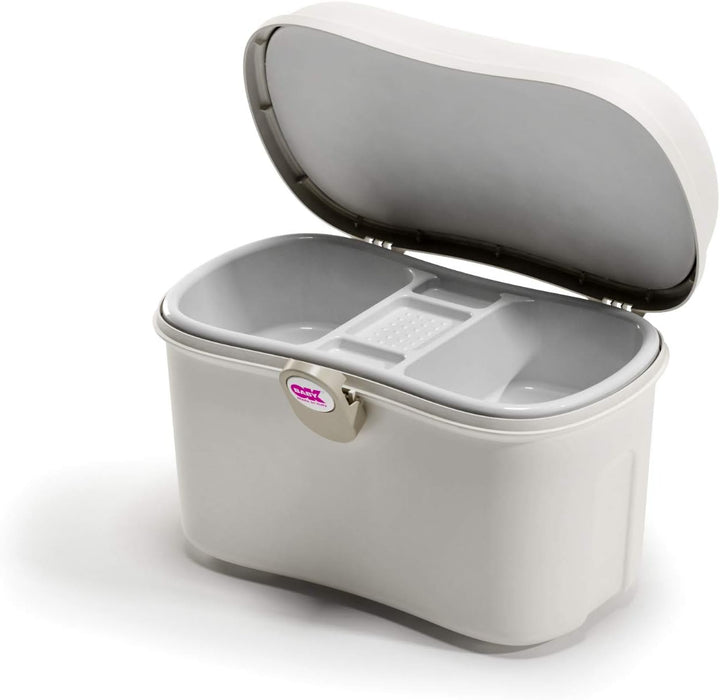 Beauty Care Carrying Case Baby Changing and Bath Box, Ivory