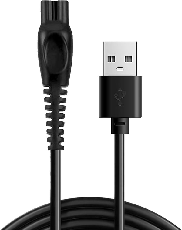 1 Pcs 5V Cable for Philips One Blade Charger, Applies to One Blade Charger, Compatible with QP2724、QP2824、QP2734、QP2834、MG5910、MG9520、S3145、S7885、S7887、S5884、X3053、X3001、X5004、X5012, Durable Portable
