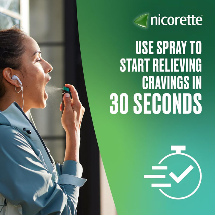 Quickmist Smarttrack Mouthspray (1 X 150 Sprays), Freshmint, Quit Vaping or Quit Smoking Aid Designed to Start Reducing Cravings in 30 Seconds, Smoking or Vaping Cessation Aid