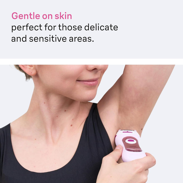 Silk-Épil Lady Shaver 5-100 2-In-1 Wireless Electric Women'S Razor and Trimmer, Pink