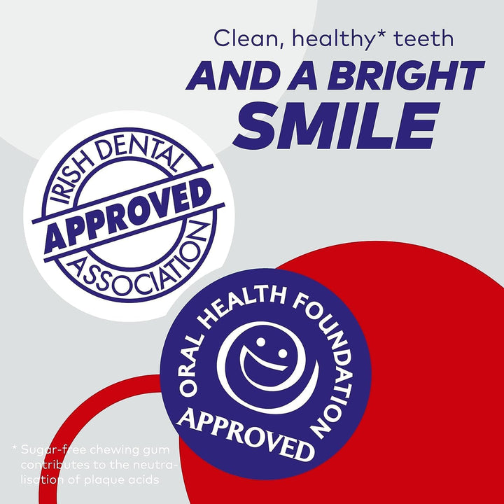 Wrigley'S  White Chewing Gum, Peppermint Flavour, 30 Packs of 10 Pieces, Sugar Free Bulk Pack Gum with Xylitol (300 Pieces)-Packaging May Vary