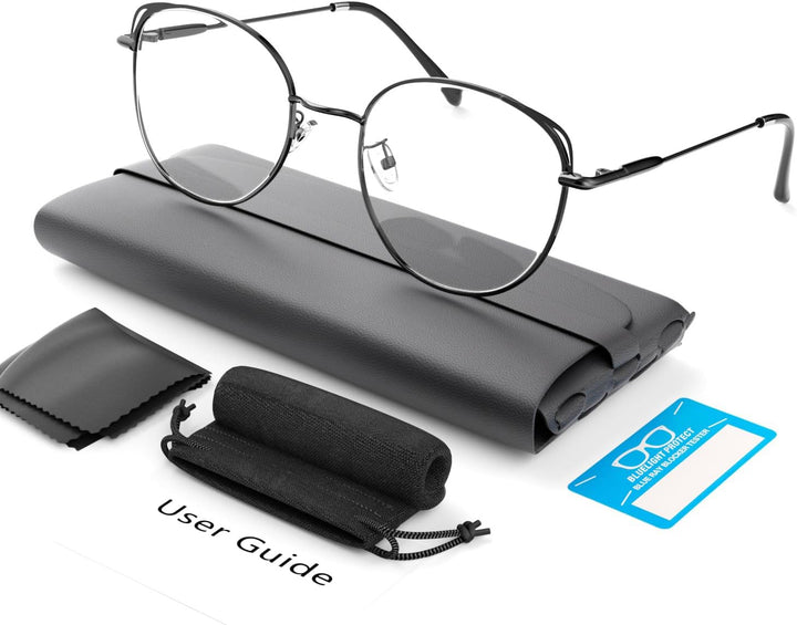 Blue Light Blocking Glasses, Gaming Computer Glasses anti Glare Headache Eyes Strain Glasses with Blue Light Filter, Super Light Weight Fashion