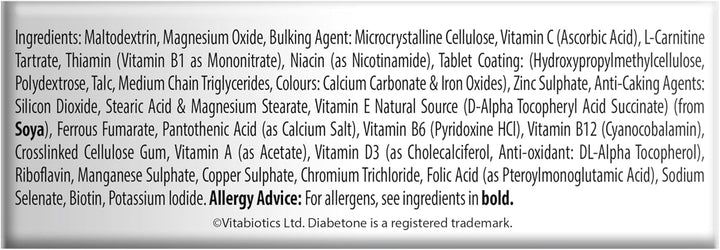 Original Formula Supports Glicemia Control and Diabetes Management Supplement - 30 Tablets, 30-Day Supply, by