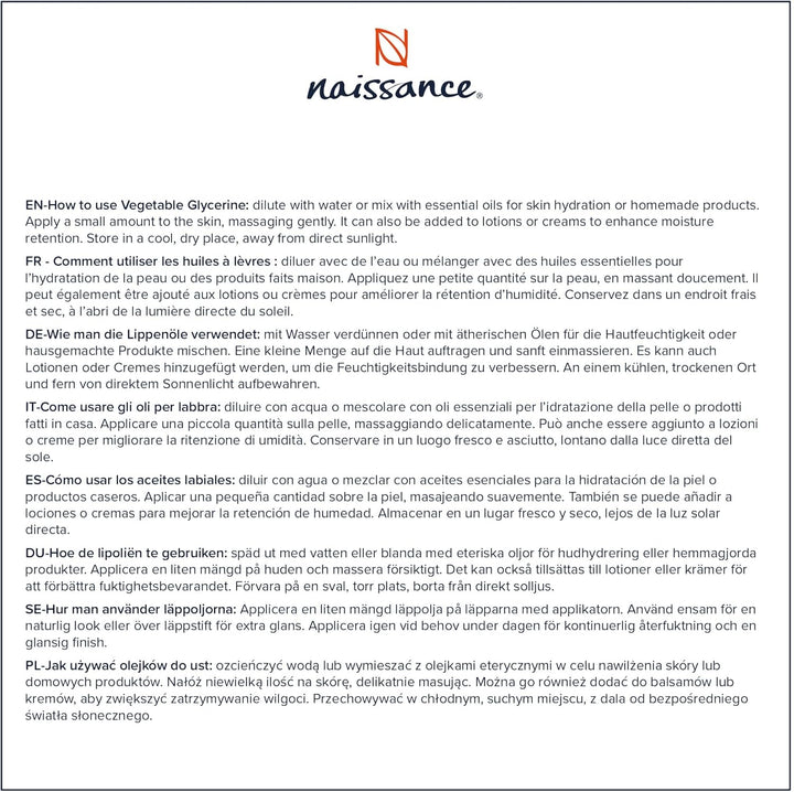 Vegetable Glycerine (Glycerol) Liquid (No. 806) 250Ml - 100% Pure & Natural Glycerin, Premium EP/BP/USP Pharmaceutical Grade, Natural Humectant, Fragrance Free