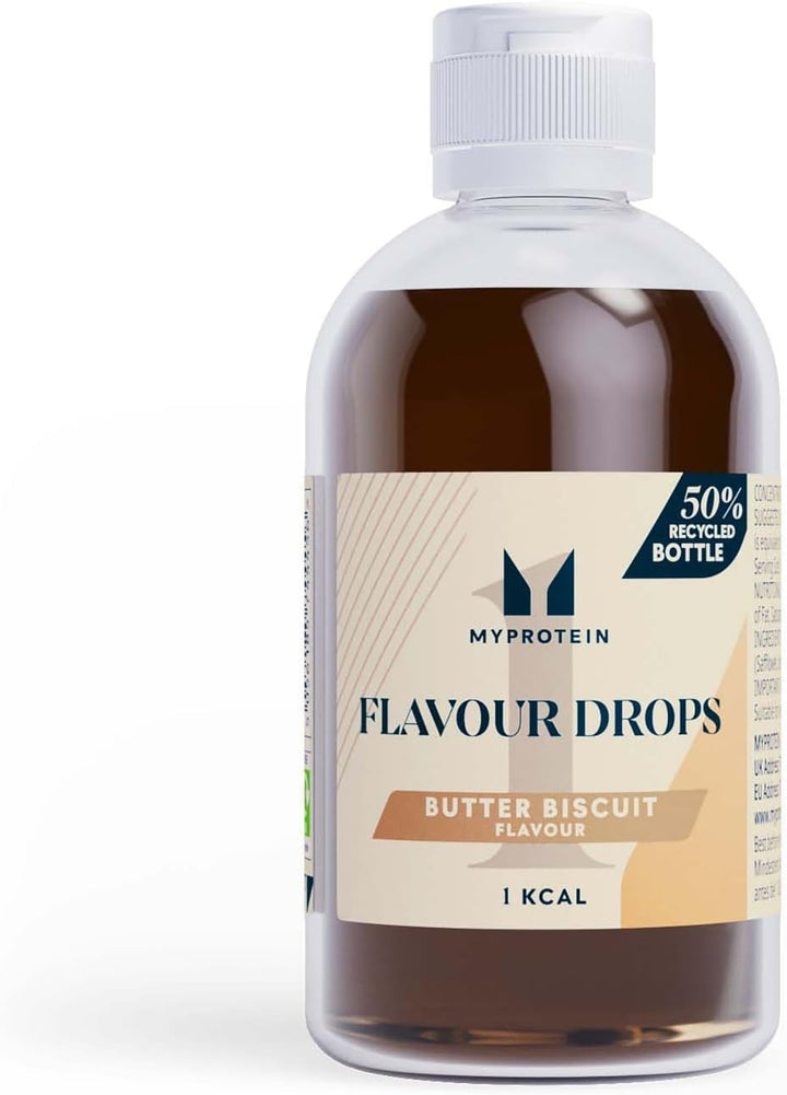 Flavdrops Liquid Sweetener | Natural Flavour Enhancer for Protein, Oats, Coffee & More | Sugar-Free & Easy to Mix | Vanilla 50 Ml
