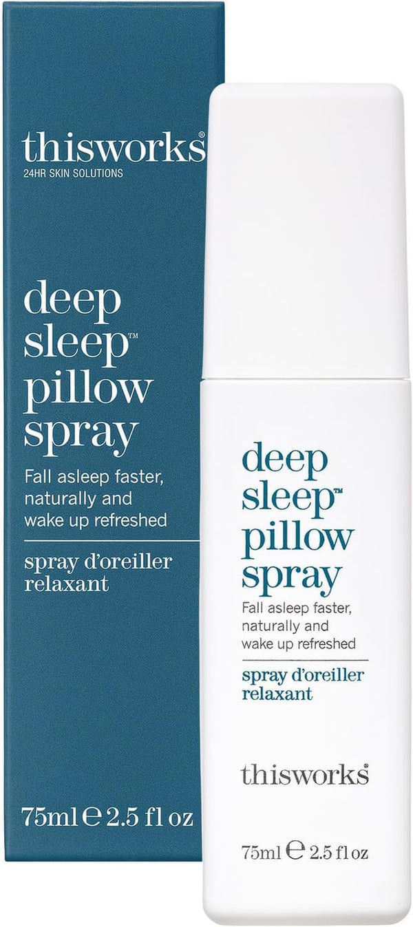 Deep Sleep Pillow Spray, 75 Ml, Infused with Lavender, Camomile and Vetivert - Science-Backed Natural Pillow Mist to Aid Sleep
