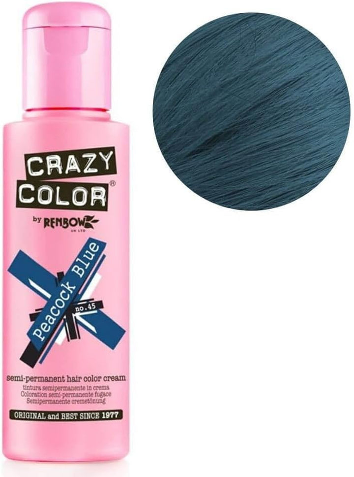 2X  Semi-Permanent Hair Dye 2X 100Ml (Fire Red)