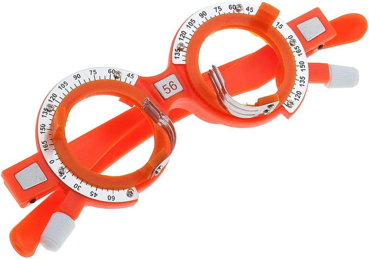 Set of 2 Quality Optical Trial Lens Frame Optometry Equip Eyeglass 56Mm+54Mm