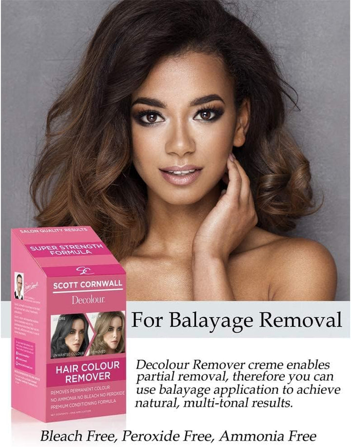 Decolour Hair Colour Remover for Dyed Hair Removes Unwanted Permanent Hair Colour