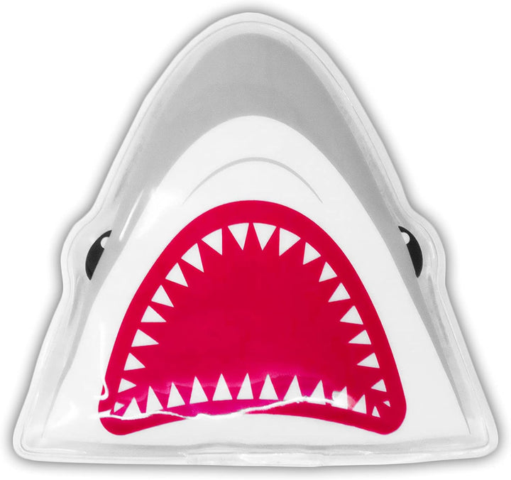 Cold Compress for Kids, Reusable Kids Ice Pack - Fever, First Aid, Boo Boos, Pain Relief, Bruises - Warm Soother for Toddler Headache, Bumps, Injury - 3 Pack for Boys (Shark, Penguin, Lion)