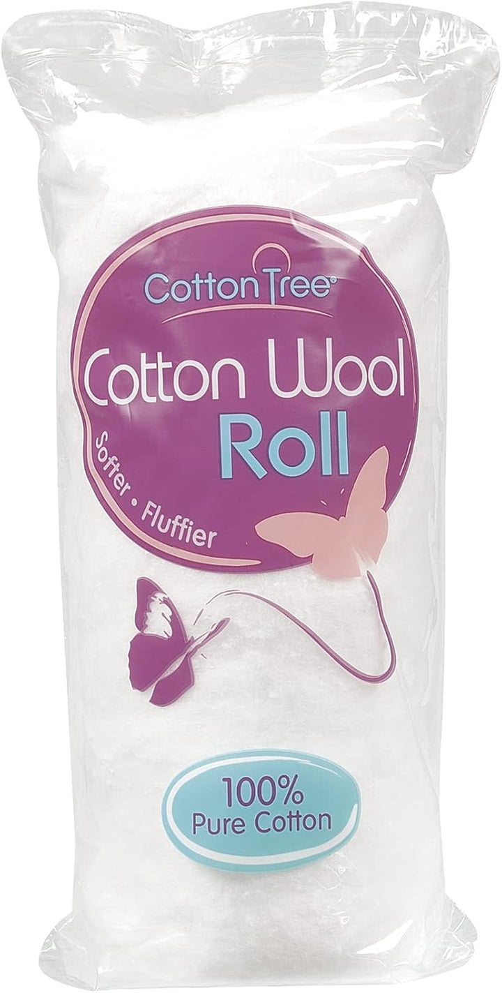 100 Percent Pure Cotton, round Cotton Wool Pads, 80 Count