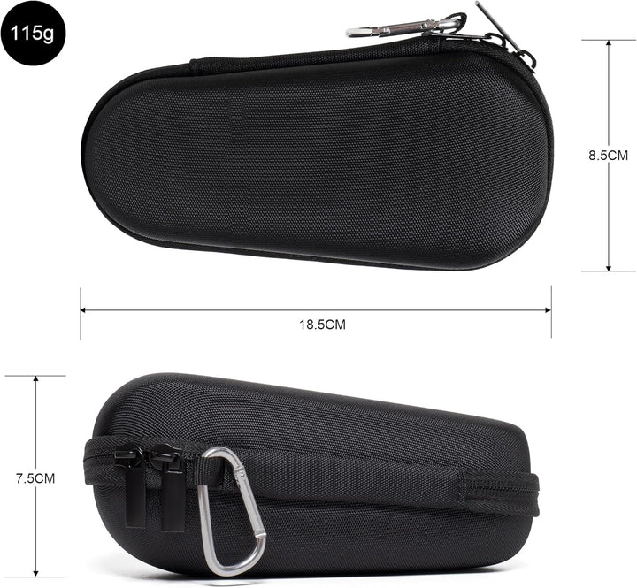 Electric Shaver Travel Case for Braun Series 3, Series 5, Series 7, Series 9 Electric Shavers, Black