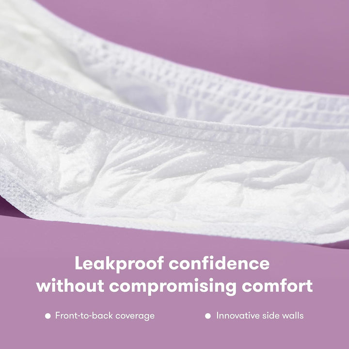 Postpartum Pads, Leak Proof Feminine Care Maxi Pads, 6 Layers of Protection for Maximum Absorbency (18Ct)