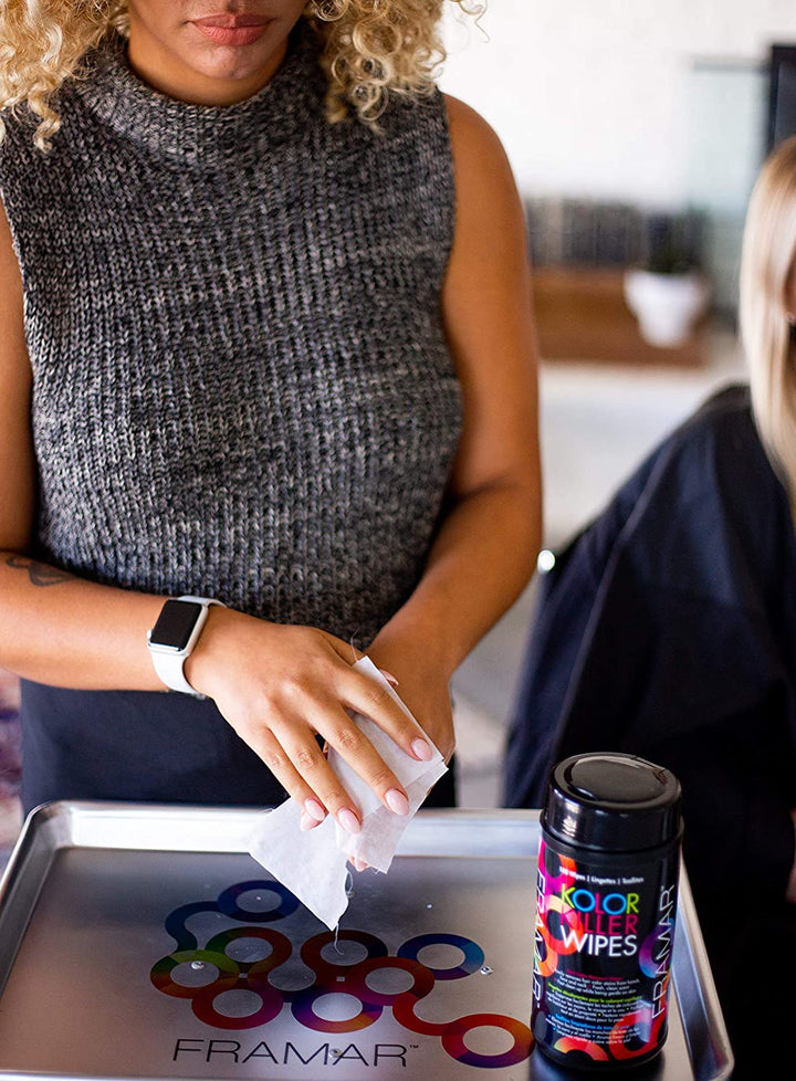 Professional Hair Colour Remover – 100 Wipes for Dye & Bleach Removal Hair Color Remover, Dye Remover Hair Dye Permanent