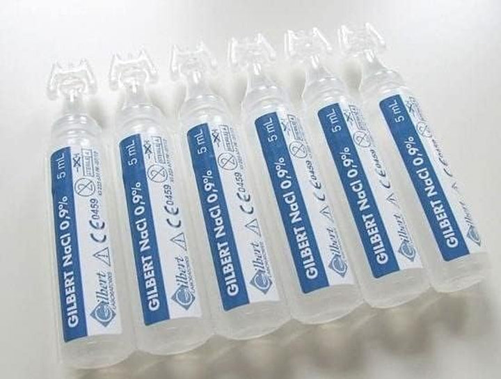 Nacl 09% Sterile Isotonic 100 Nacl 0.9% Sodium Chloride - Nacl Inhalation Saline Solution for Airway Humification 100 X 5 Ml Unit Dose Vial, Humidifying Airway