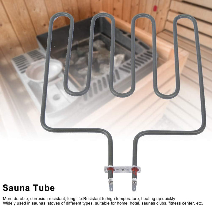 Sauna Heating Element Sauna Heating Element Stainless Steel Electric Heating Element for Sauna Stove Stainless Steel Straight Heat Sauna Heating Element Component (SCA-2000W)