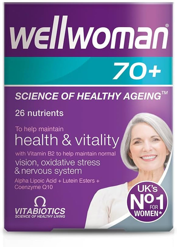 Multivitamin Tablets for Women over 70 Years (Pack of 1)