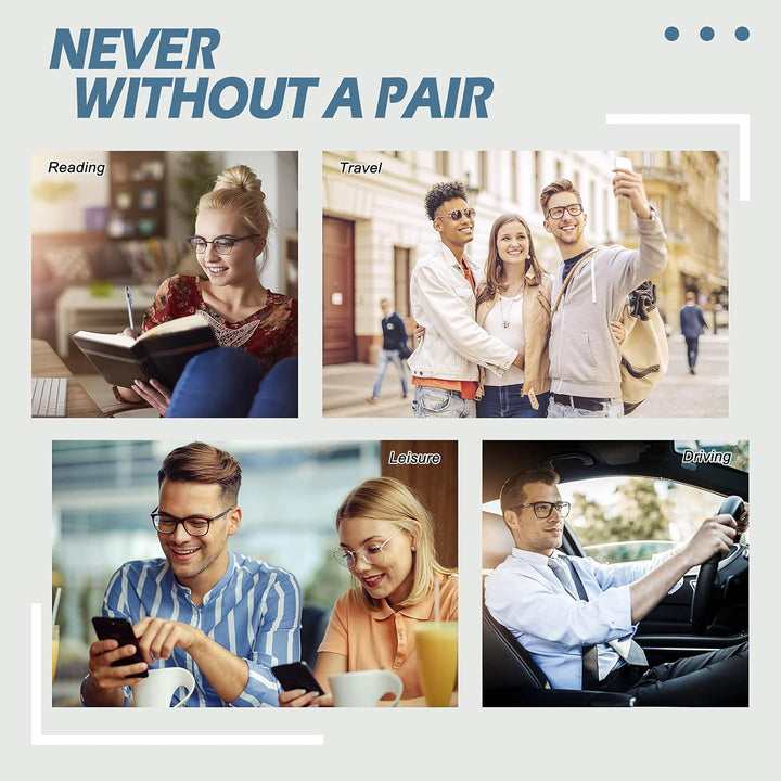 CN12 Fake Glasses Women Men Casual Fashion Square Clear Lens Glasses 100% UV400 Protection