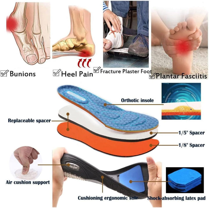 Cozy Arthritis Edema House Shoes, Casual Arthritis Adjustable Diabetic Edema Orthopedic Boots for Men, Breathable Non-Slip Fattening and Widening