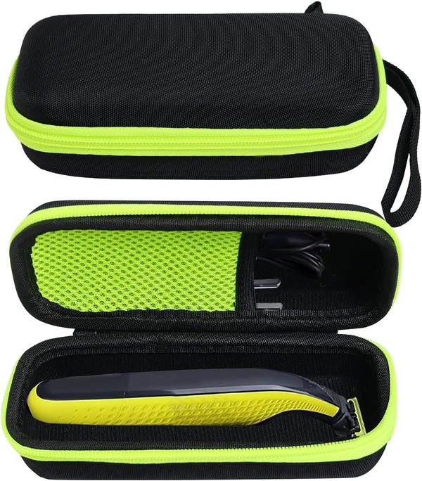 Hard Travel Case for Philips Norelco Oneblade 360 One Blade Pro, Hatteker, Wahl, Yinke Trimmer Barber Bag and Shaver, Compatible with Braun Series 3/5/7/9 Electric Shaver Organizer Case