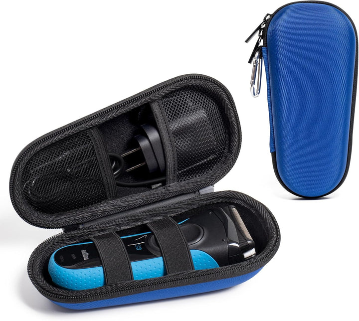 Electric Shaver Travel Case for Braun Series 3, Series 5, Series 7, Series 9 Electric Shavers, Black