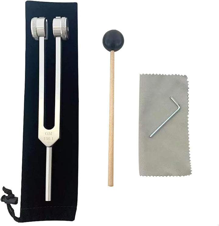 Otto 128 Hz Tuning Fork Medical Weighted Biosonics Tuning Forks for Healing 128 Hertz Sonic Slider Diapason Medical Tuning Fork C128 F Sharp Tuning Fork 128HZ