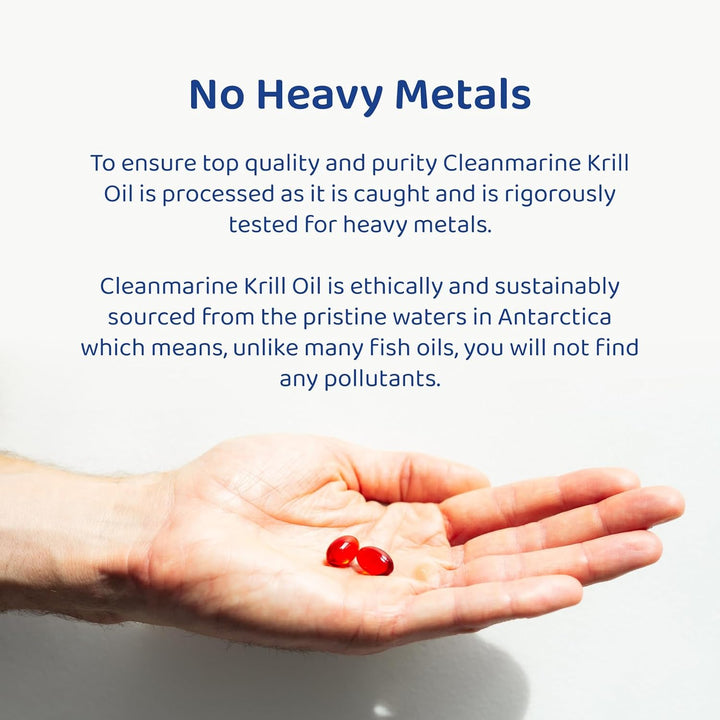 Krill Oil – High Strength Omega 3 with EPA & DHA – Phospholipid Formula for Better Absorption – plus Astaxanthin, Choline & Vitamin D – Heart, Brain & Eye Support – 60 Capsules