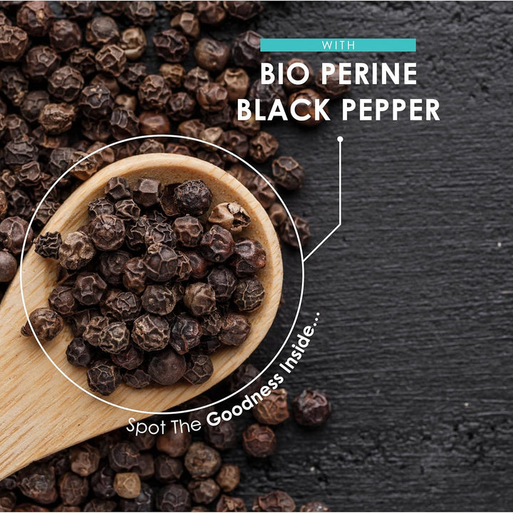 L-Carnitine 2000Mg with Bioperine - 120 Capsules - Energy & Metabolism Support - High Strength Acetyl L-Carnitine Complex (30 Day Supply) by