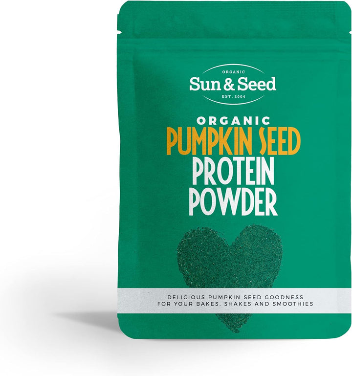 Organic Hemp Seed Protein Powder 300G by  – Raw, Plant-Based Superfood – High Protein, High Fibre, Low Fat – Vegan, Gluten-Free, Omega-3 Rich – EU Grown – Smoothies, Baking, Cooking