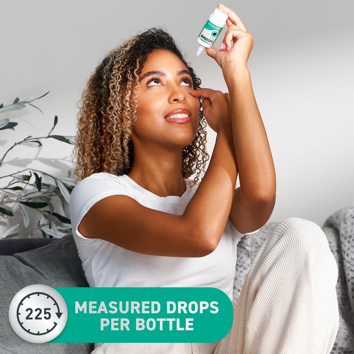 plus - Dry Eye Drops with Hyaluronic Acid and Dexpanthenol for Soothing Hydrating Relief and Healing Support for Eyes Recovering from Injury or Surgery - Preservative Free - 225 Measured Doses