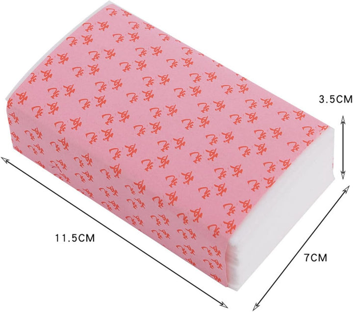 100Pcs Perm Papers, Hair Perm Papers for Long Short Hair Hot & Cold Hair Perming Salon Hairdressing Perm Papers Resistant to High Temperature, Hairdressing Perming Supplies (11.5 * 7Cm)